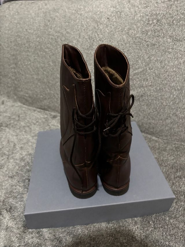 Stivali vera pelle interno pelliccia Made in Italy