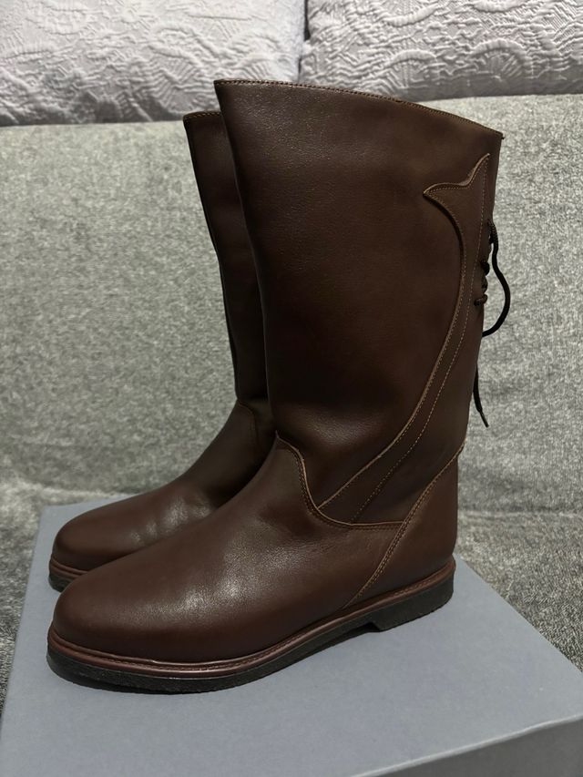 Stivali vera pelle interno pelliccia Made in Italy