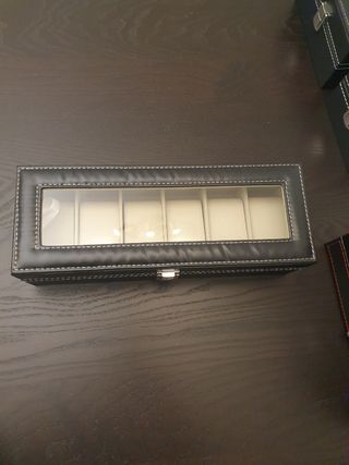 Caja joyero exhibidora para relojes