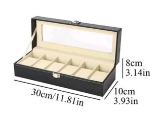 Caja joyero exhibidora para relojes