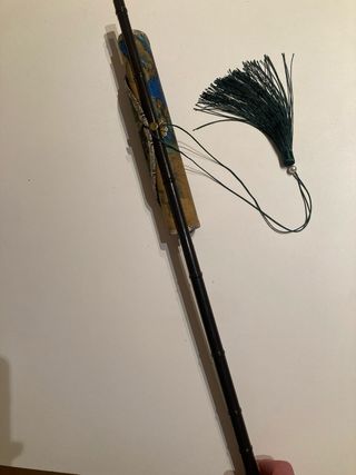 Abanico plegable oriental