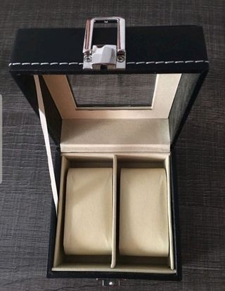 Caja joyero exhibidora para relojes 