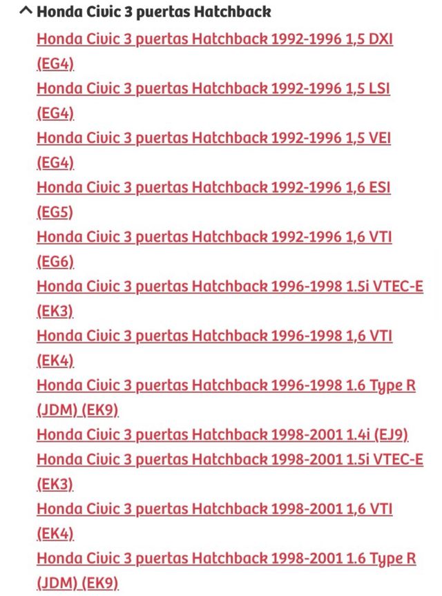 Bobina de encendido Ashuki para Honda