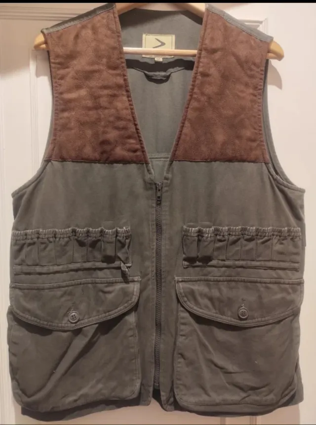 Lote chaleco y polichok caza deportiva