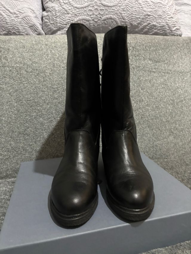 Stivali vera pelle interno pelliccia Made in Italy