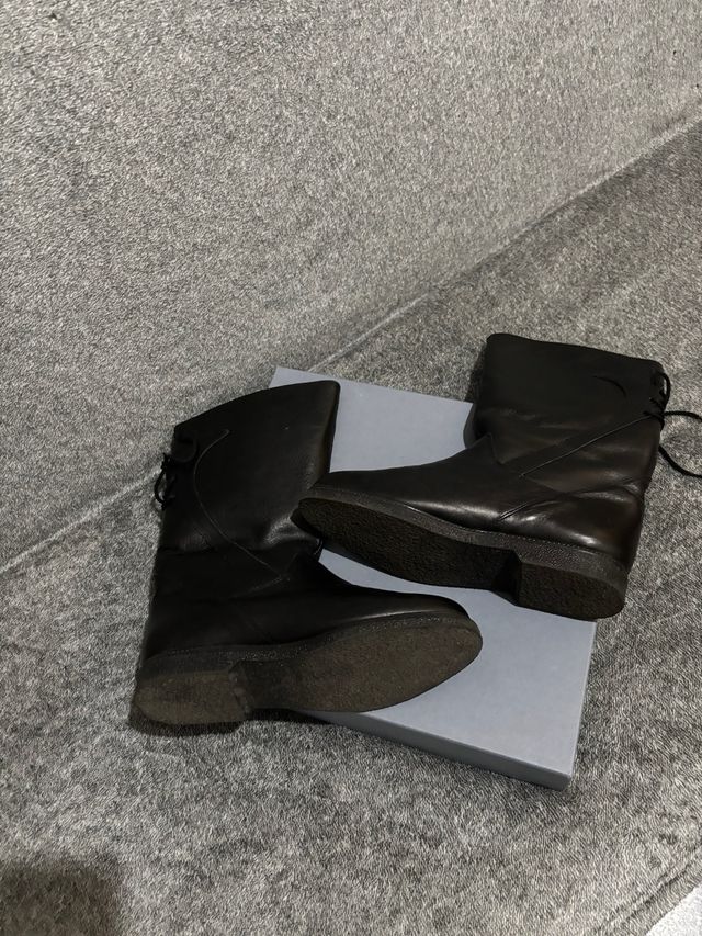 Stivali vera pelle interno pelliccia Made in Italy