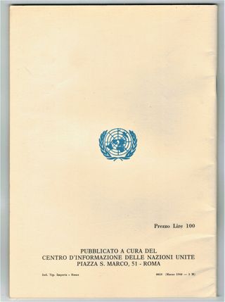 LE BASI DELLE NAZIONI UNITE 1960