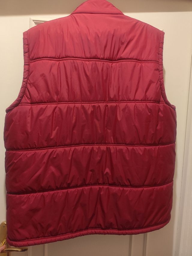 Chaleco hombre rojo