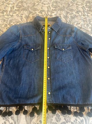 Zara Premium - L - camisa vaquera - Oportunidad