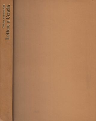 LETTERE A CENCIA Vol. I