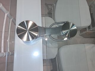 Mesa salón comedor cristal templado.