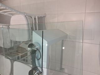 Mesa salón comedor cristal templado.