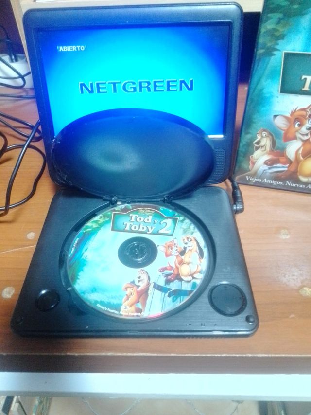 MINI DVD PORTATIL COMPLETO