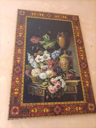 Dipinto su tela fiori 