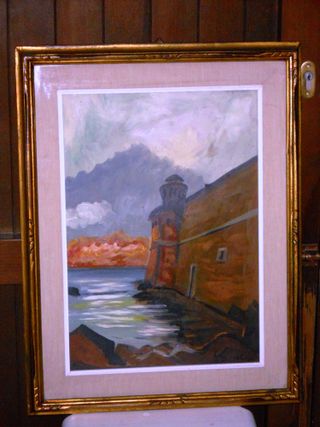 Quadro "Fortezza Vecchia Livorno"