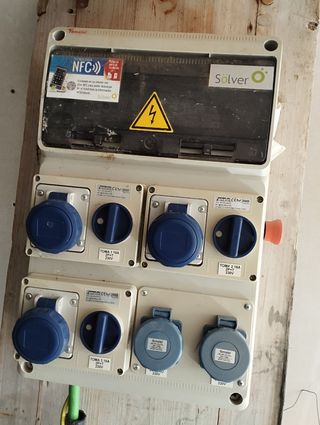 Cuadro eléctrico obra 