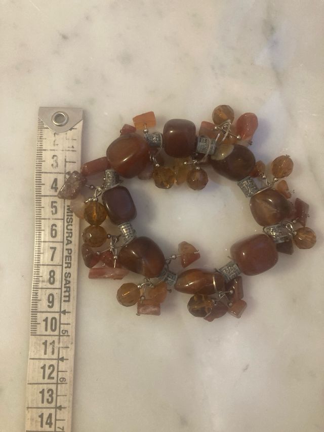 Set 3 bracciali pietre dure