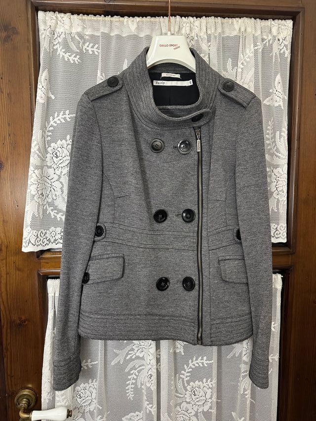 Caban in tessuto elasticizzato invernale