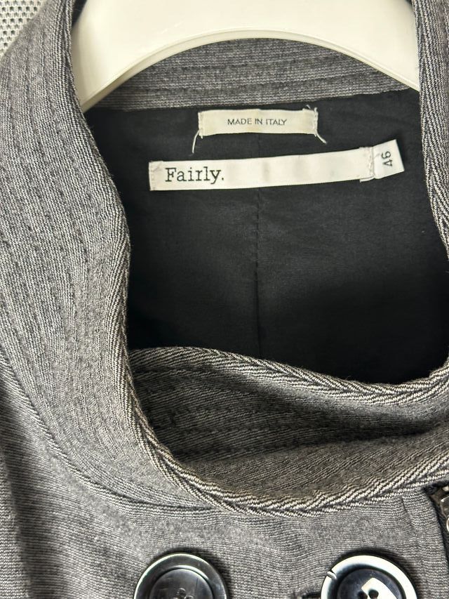 Caban in tessuto elasticizzato invernale