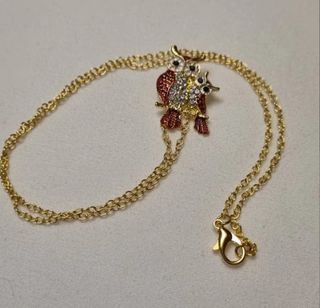 Colgante buhos con cadena NUEVO 