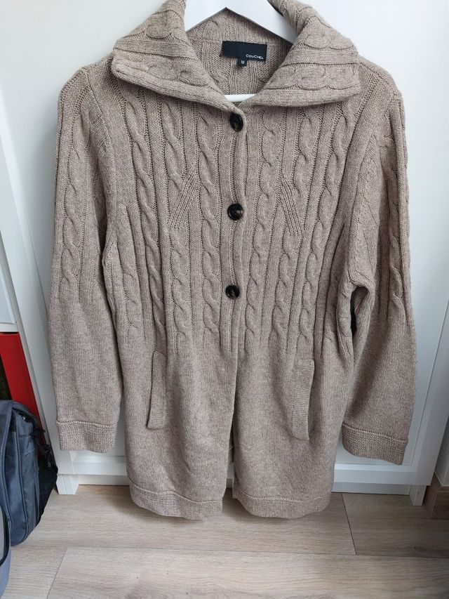 Rebeca de lana larga