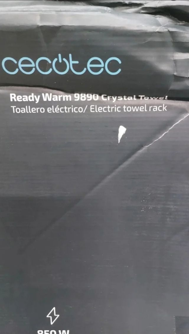  TOALLERO ELECTRICO  CECOTEC READY WARM 9890