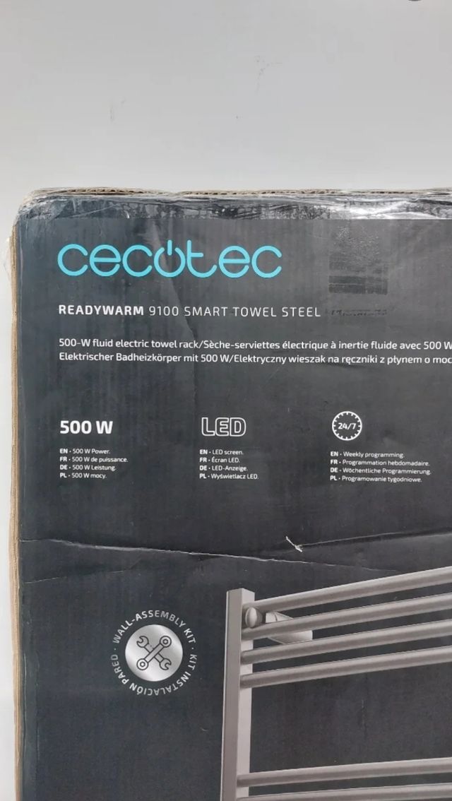  TOALLERO ELECTRICO CECOTEC READY WARM 9100 SMART 