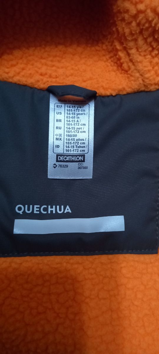 Giubbino Quechua 14anni