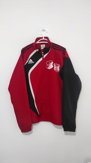 Sudadera con cremallera futbol Adidas vintage