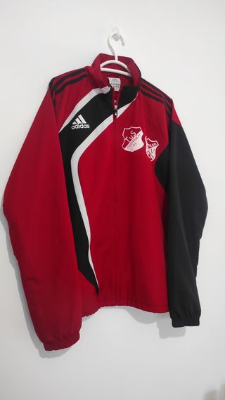 Sudadera con cremallera futbol Adidas vintage