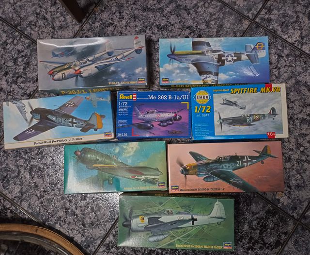 Maquetas aviones , avion para montar 1:72
