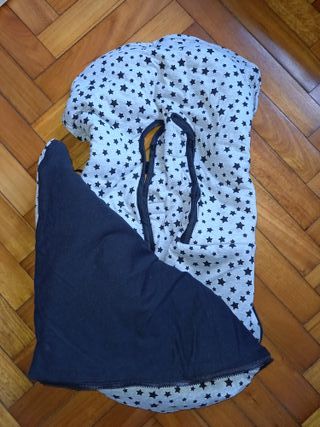 Funda + Saco para portabebés y capazo Bebé Algodon