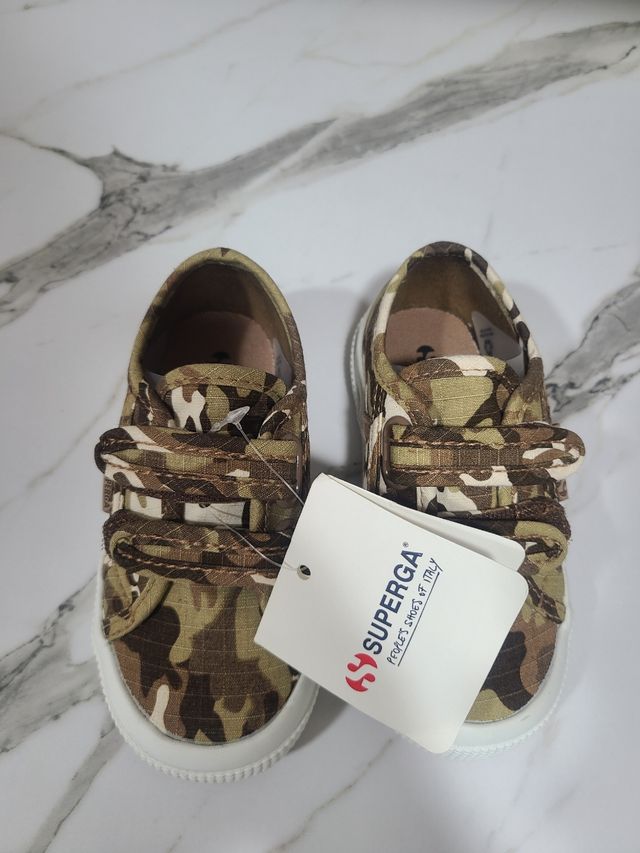 Zapatos Superga Camuflaje talla 24