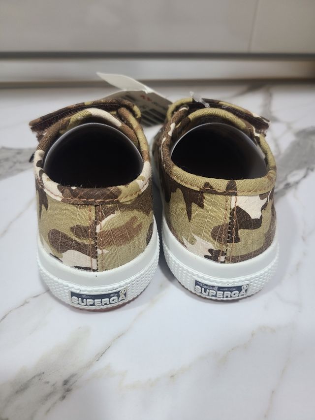 Zapatos Superga Camuflaje talla 24