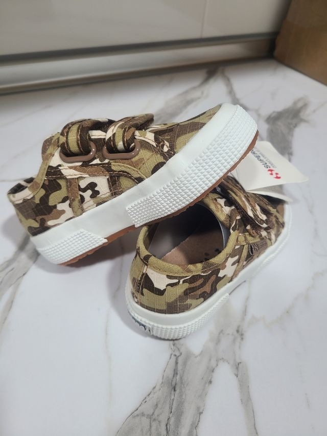 Zapatos Superga Camuflaje talla 24