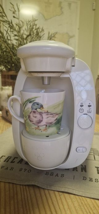 Cafetera Bosch muy ciudada.