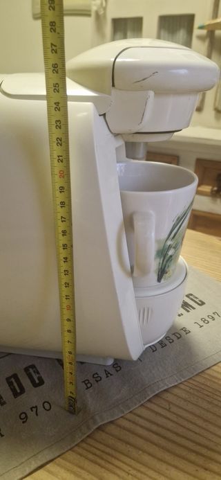 Cafetera Bosch muy ciudada.