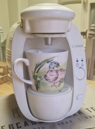 Cafetera Bosch muy ciudada.