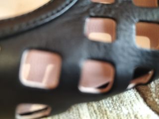 Zapatos abiertos por detrás 