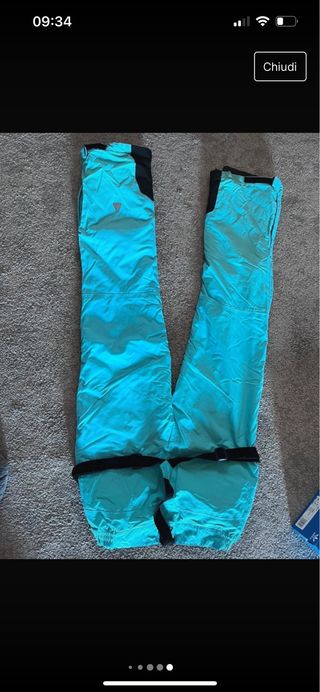 Pantaloni neve azzurri
