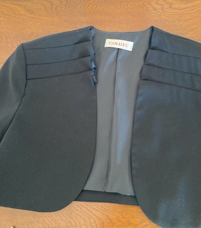 Giacca coprispalle nera Camaieu T42  NUOVA