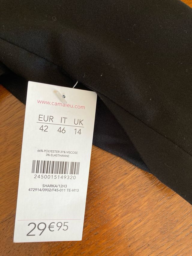 Giacca coprispalle nera Camaieu T42  NUOVA