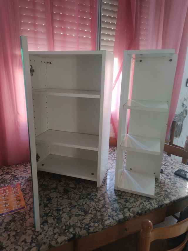 Mueble cuarto de baño y estanteria