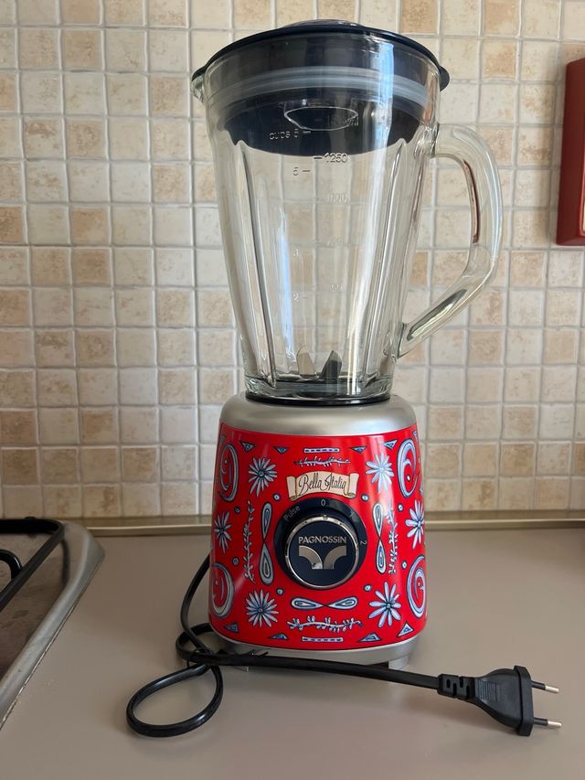 Frullatore nuovo Pagnossin linea Bella Italia
