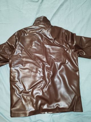 Chaqueta de cuero para hombre