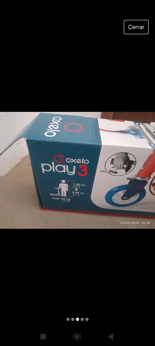 Patínete oxelo play 3