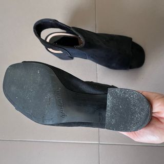 Botines de piel Stradivarius