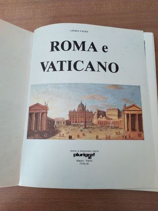 Libro di Roma vintage da collezione