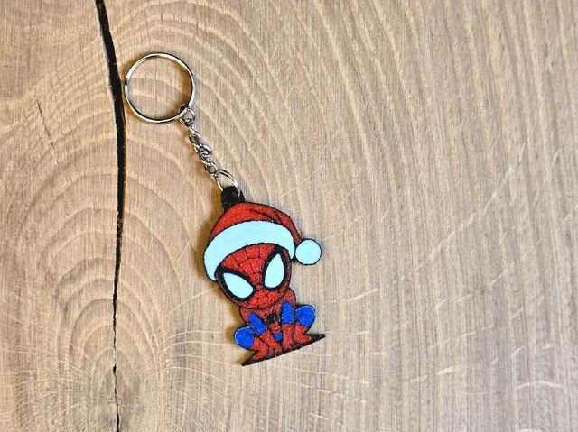 Portachiavi natale deadpool spiderman Pikachu