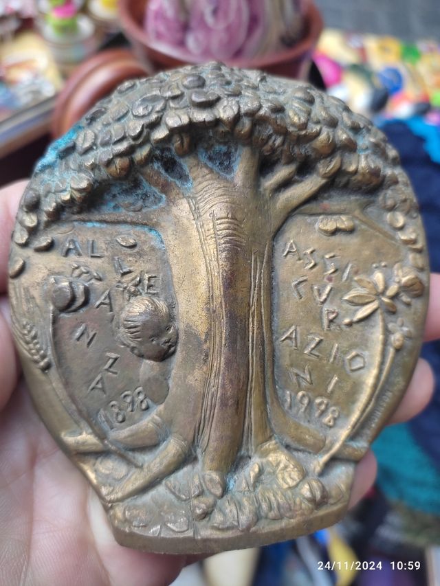 Scultura in bronzo Angelo Grilli